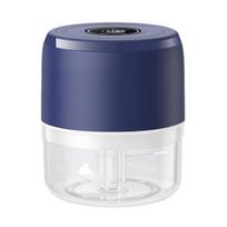 Elektrinis mini česnako smulkintuvas, įkraunamas USB, mėsos malūnėlis, nerūdijančio plieno maisto smulkintuvas 100 ml/250 ml 100ML žalia