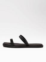 CALVIN KLEIN Moteriškos basutės, DOUBLE BAR SLIDE – JELLY