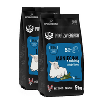 Paka Zwierzaka - Septintasis dangus - ėriena su cukinija (ėriena ir cukinija) S 2x9kg