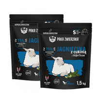 Paka Zwierzaka - Sausas maistas SH ėriena su cukinija S 2x1.5kg