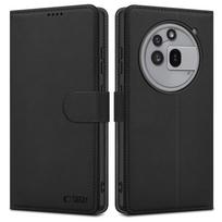 Juodas atverčiamas dėklas "Tech-Protect Wallet" telefonui Nothing Phone 3A Pro