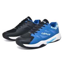36-46 LEFUS Unisex Sneakers Shock-absorbing Anti-skid Wear-resistant and Breathable Badminton Shoes Professional Training Shoes 36 mėlyna/juoda