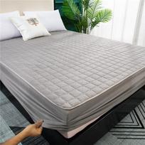 Dvigubas čiužinio užvalkalas su dygsniuotu vandeniui atspariu dvigubu čiužinio užvalkalu 90x200 cm (No pillowcase)