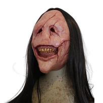 Helovino velnio kaukė Siaubo Ilgų plaukų Demono Kaukė Vakarėlio dekoracija Siaubinga latekso kaukė rekvizitai Cosplay kostiumai