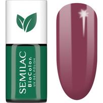 Semilac UV Hybrid BioColor gelinis nagų lakas, stingstantis UV / LED lempos šviesoje atspalvis 718 Natural Cyclamen 7 ml