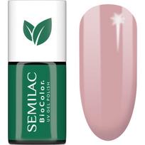 Semilac UV Hybrid BioColor gelinis nagų lakas, stingstantis UV / LED lempos šviesoje atspalvis 714 Rosy Seashell 7 ml