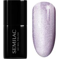 Semilac UV Hybrid Gloss GALA gelinis nagų lakas, stingstantis UV / LED lempos šviesoje atspalvis 664 Lilac Gloss 7 ml