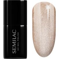 Semilac UV Hybrid Gloss GALA gelinis nagų lakas, stingstantis UV / LED lempos šviesoje atspalvis 663 Blush Gloss 7 ml