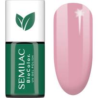 Semilac UV Hybrid BioColor gelinis nagų lakas, stingstantis UV / LED lempos šviesoje atspalvis 713 Pink Wildflowers 7 ml