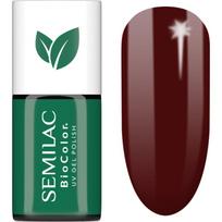 Semilac UV Hybrid BioColor gelinis nagų lakas, stingstantis UV / LED lempos šviesoje atspalvis 726 Dark Coral 7 ml