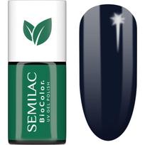 Semilac UV Hybrid BioColor gelinis nagų lakas, stingstantis UV / LED lempos šviesoje atspalvis 725 Dark Berry 7 ml