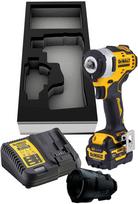 Smūginis veržliasūkis DeWalt DCF903P1G-QW; 12 V; 3/8''; 1x5,0 Ah akum.