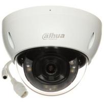 Dahua kupolo IPC-HDBW2449E-S-IL-0280B (balta, 4 MP, 95°, IR + LED 30m, Smart Dual Light, IP67, IK10)