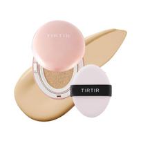 Kompaktinė pudra - kušonas riebiai odai su SPF50+ PA+++ apsauga nuo saulės "Mask Fit All Cover Pink Cushion", TIRTIR, 4,5 g.