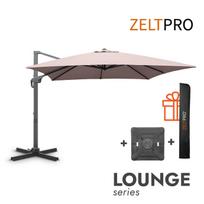 Lauko skėtis su Solid padu (užvalkalas dovanų) Lounge Taupe