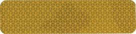 Atspindinti juosta geltona 50x200mm