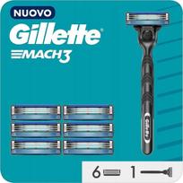 Skustuvo galvutės Gillette Mach3, 7 vnt.