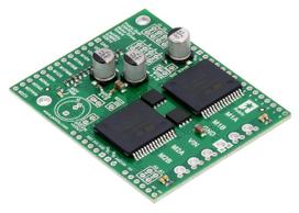 VNH5019 2 kanalų variklio valdiklis 24V/12A, Arduino priedėlis, Pololu 2507