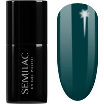 Semilac UV Hybrid Winter Collection gelinis nagų lakas, stingstantis UV / LED lempos šviesoje atspalvis 606 Cool Green 7 ml