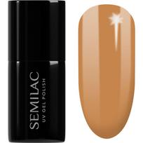 Semilac UV Hybrid Pastel Neons gelinis nagų lakas, stingstantis UV / LED lempos šviesoje atspalvis 600 Apricot Crush 7 ml