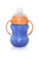 Neišsiliejantis puodelis Lorelli, 240 ml, violetinė/oranžinė