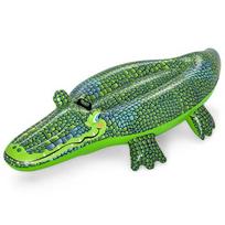 Pripučiamas vandens plaustas BESTWAY Crocodile, 152 x 71 cm