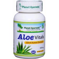 Maisto papildas Aloe Vitals, Planet Ayurveda, 60 kapsulių