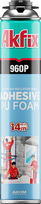 Pistoletinės klijuojančios putos AKFIX 960P PU, 750 ml