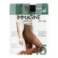 Moteriškos pėdkelnės IMMAGINE FORMING SLIM 40 DEN, 2 dydis, spalva NERO