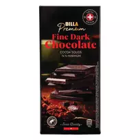 Juodasis šokoladas 74% BILLA PREMIUM, 100 g