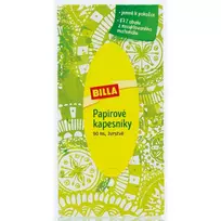 BILLA popierinės servetėlės dėž. 90 vnt/3 sl.