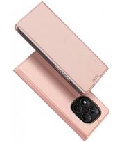 Rausvai auksinės spalvos atverčiamas dėklas Xiaomi Redmi Note 14 Pro 4G telefonui "Dux Ducis Skin Pro"