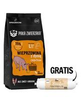PAKA ZWIERZAKA Seventh Heaven Sausas maistas Kiauliena su moliūgais L 9kg + Jautienos dešra šunims 200g NEMOKAMAI