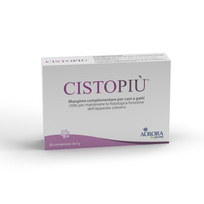 Aurora Biofarma Cistopiu pašaro papildas šunims ir katėms, 30 tabl.