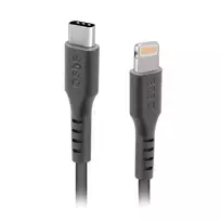 SBS TECABLELIGTC1K USB-C – Lightning kabelis 1m – juodos spalvos