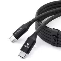 Orico CDX 100W 5A Power Delivery USB-C – USB-C laidas 1m – juodos spalvos