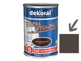 Dekoral Emakol Strong, emalis | rudas (brazowa) Strong 0.9 ltr.