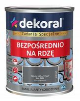 Dekoral, emalis antikorozinis | 0,65 ltr. bazaltinis, pusiau matinis RAL 7012