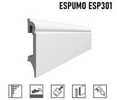 Grindjuostė ESPUMO (ESP301) balta | 80mm, 2.4m