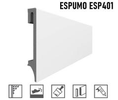 Grindjuostė ESPUMO (ESP401) balta | 100mm, 2.4m