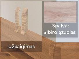 Grindjuostė termoplasto Vox, (101) sibiro ąžuolas | Užbaigimas SMART FLEX / IZZI, dešininis; kairinis