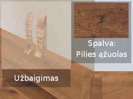 Grindjuostė termoplasto Vox, (106) pilies ąžuolas | Užbaigimas SMART FLEX / IZZI, dešininis; kairinis