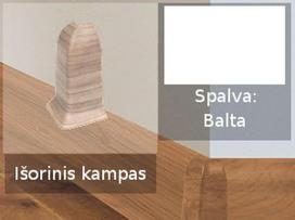 Grindjuostė termoplasto Vox, (113) Balta | Kampas SMART FLEX / IZZI, išorinis