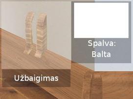 Grindjuostė termoplasto Vox, (113) Balta | Užbaigimas SMART FLEX / IZZI, dešininis; kairinis