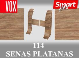 Grindjuostė termoplasto Vox, (114) senas platanas | Užbaigimas SMART FLEX / IZZI, dešininis; kairinis