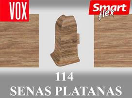 Grindjuostė termoplasto Vox, (114) senas platanas | Kampas SMART FLEX / IZZI, išorinis