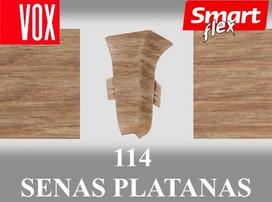 Grindjuostė termoplasto Vox, (114) senas platanas | Kampas SMART FLEX / IZZI vidinis