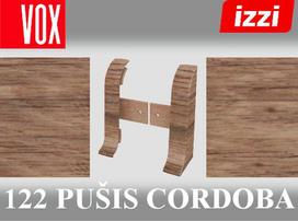 Grindjuostė termoplasto Vox, (122) pušis cordoba | Užbaigimas SMART FLEX / IZZI, dešininis; kairinis