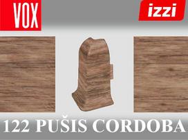 Grindjuostė termoplasto Vox, (122) pušis cordoba | Kampas SMART FLEX / IZZI, išorinis