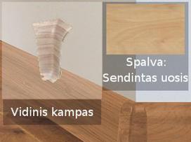 Grindjuostė termoplasto Vox, (34) sendintas uosis | Kampas SMART FLEX / IZZI vidinis